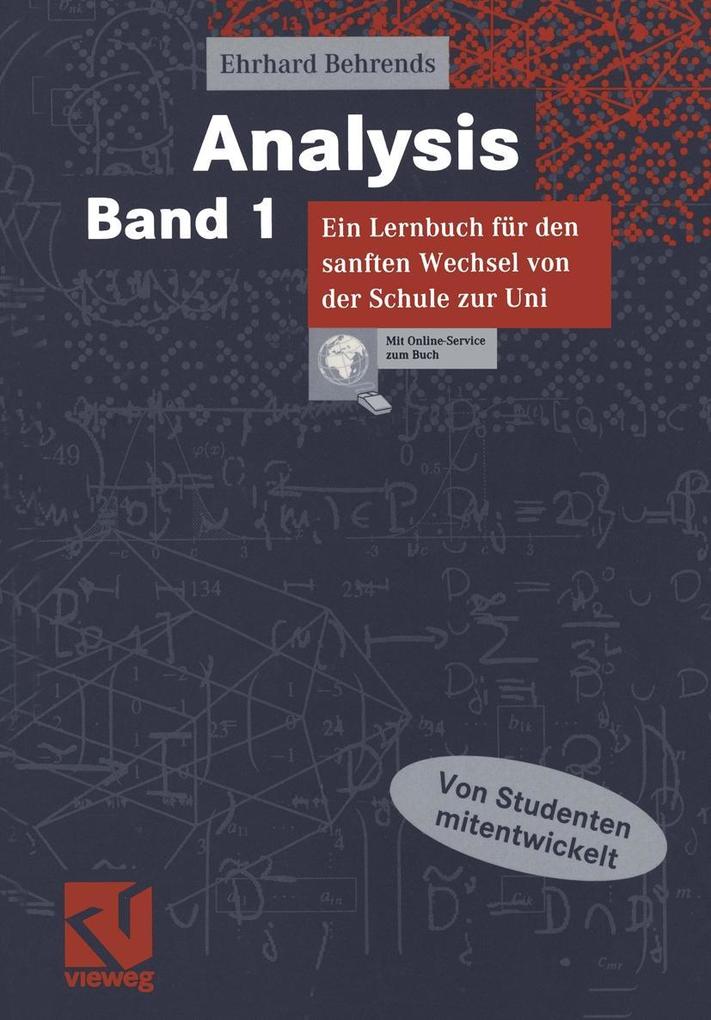 Analysis - Ehrhard Behrends