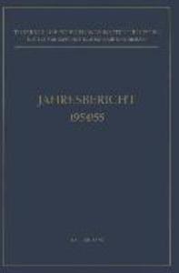 Jahresbericht 1954/55