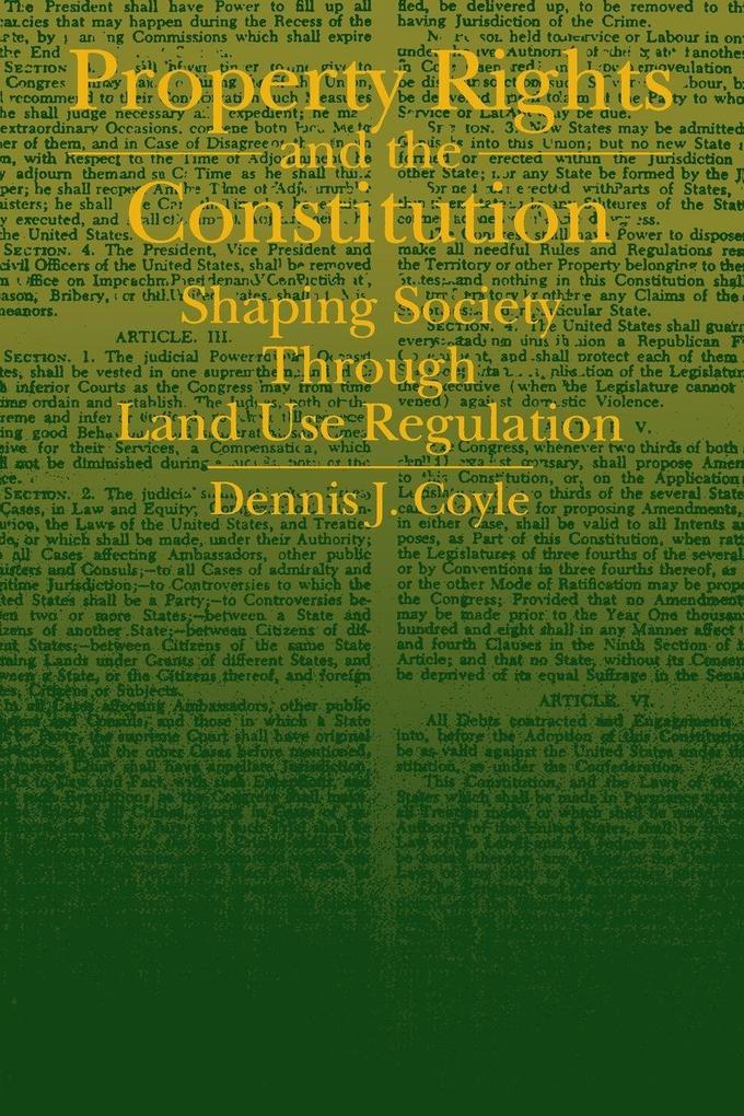 Property Rights and the Constitution