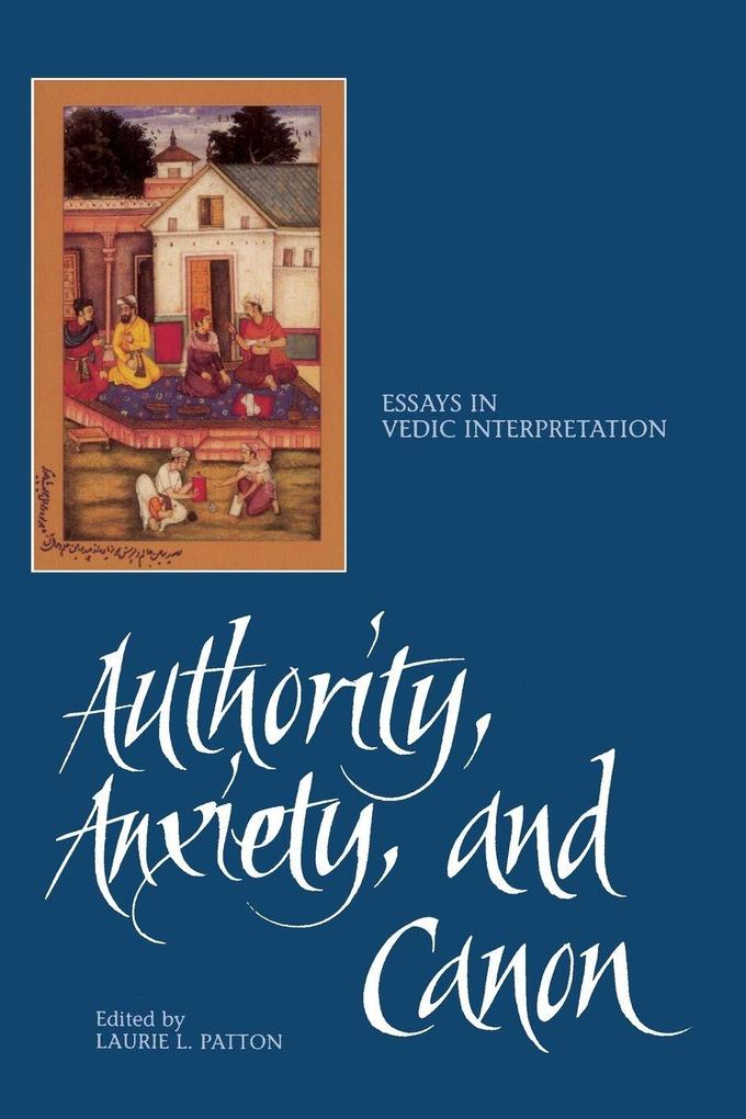 Authority Anxiety and Canon