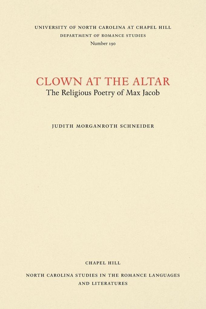 Clown at the Altar