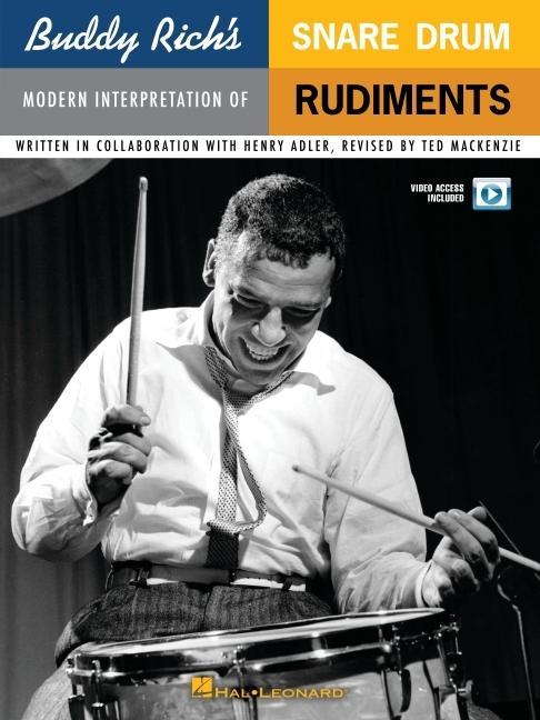 Buddy Rich‘s Modern Interpretation of Snare Drum Rudiments Book/Online Audio [With DVD]