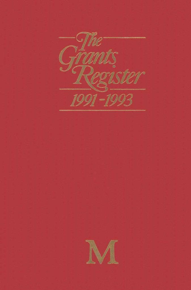 Grants Register