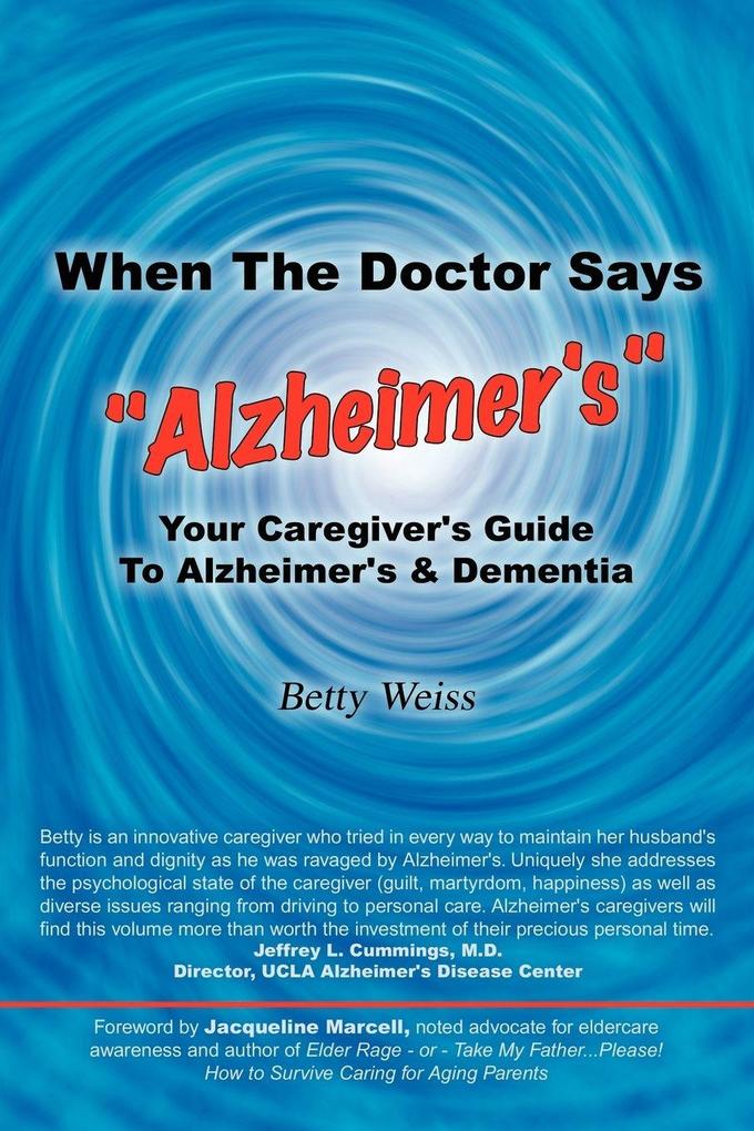 When The Doctor Says 'Alzheimer's'