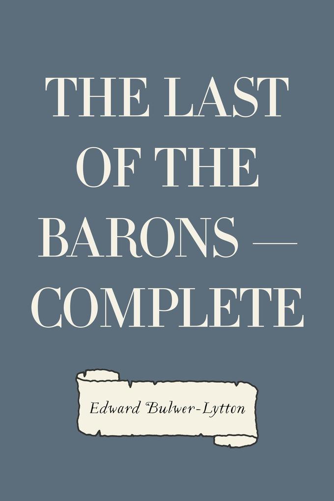 The Last of the Barons - Complete