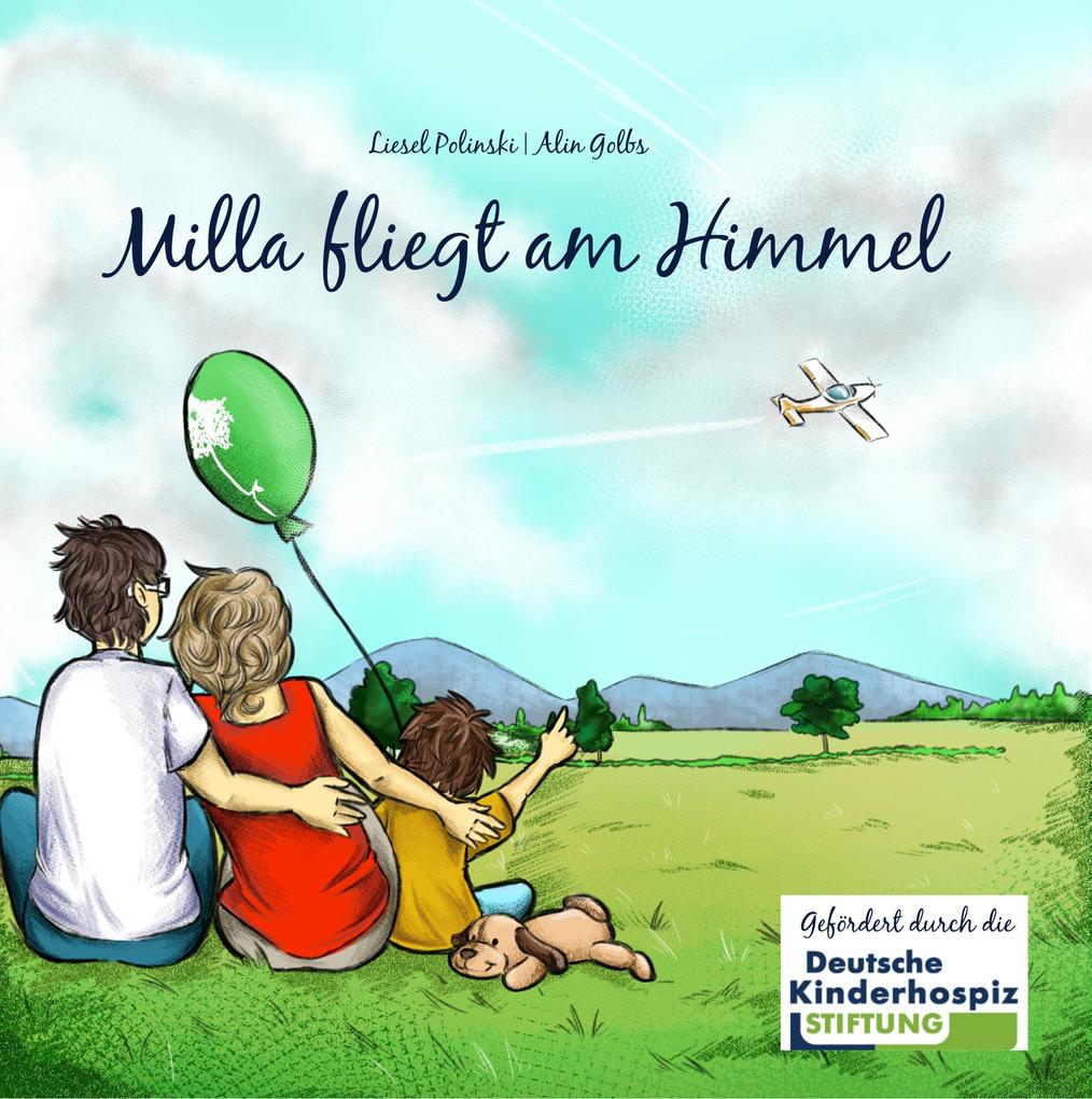 Image of Milla fliegt am Himmel