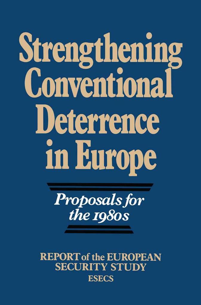 Strengthening Conventional Deterrents in Europe