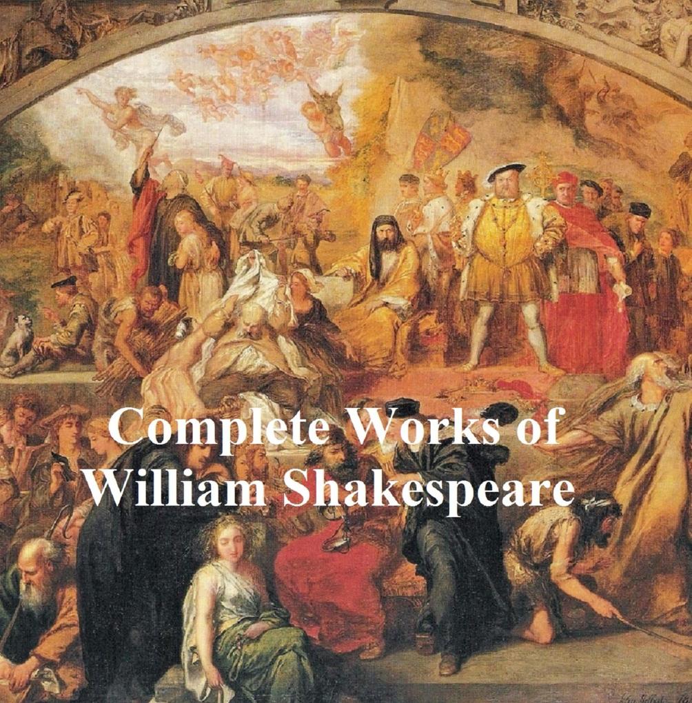 Shakespeare‘s Works: 37 plays plus poetry with line numbers