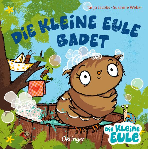 Image of Die kleine Eule badet