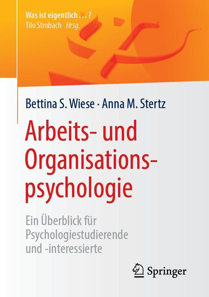 Arbeits- und Organisationspsychologie