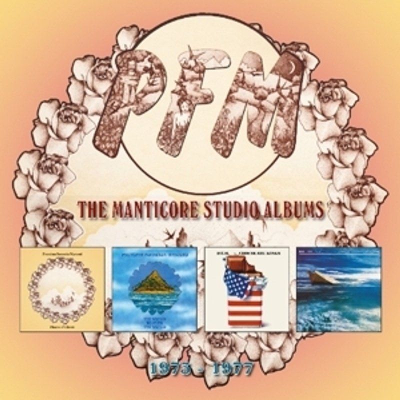 The Manticore Studio Albums 1973-1977 4 Audio-CD