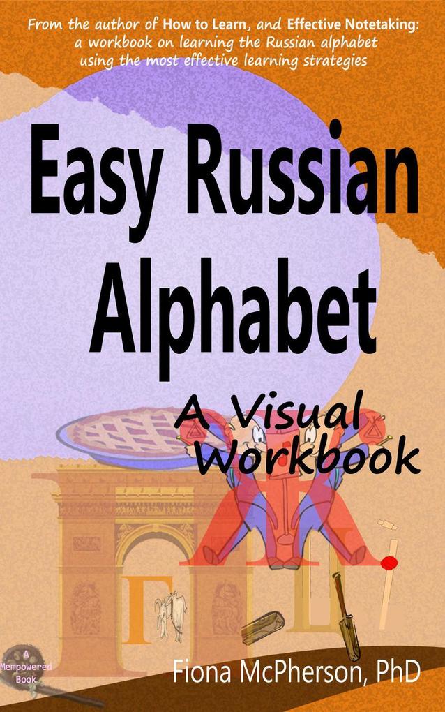 Easy Russian Alphabet: A Visual Workbook