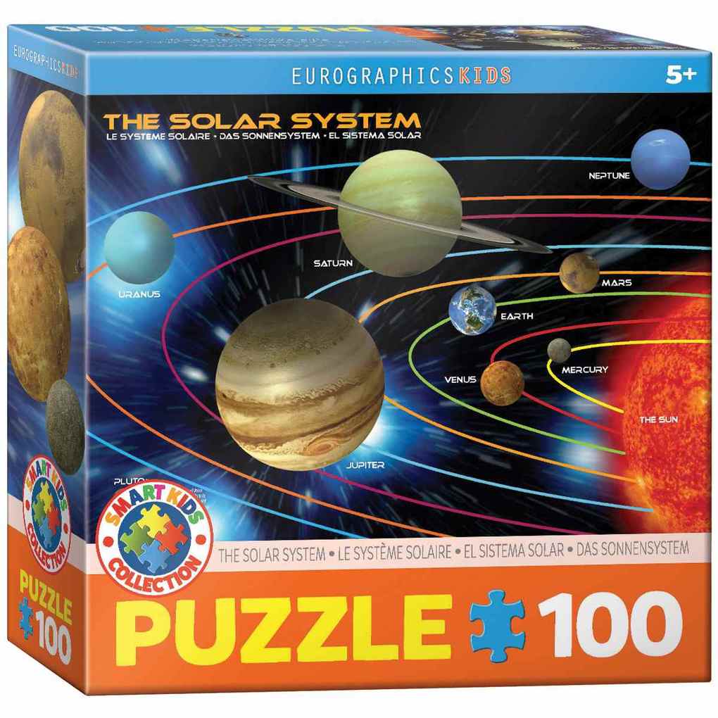 Eurographics 6100-1009 - Das Sonnensystem  Puzzle 100 Teile
