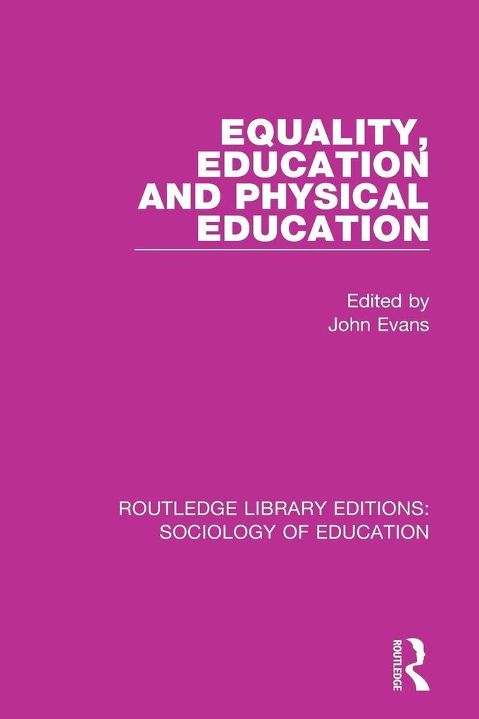 Equality Education and Physical Education