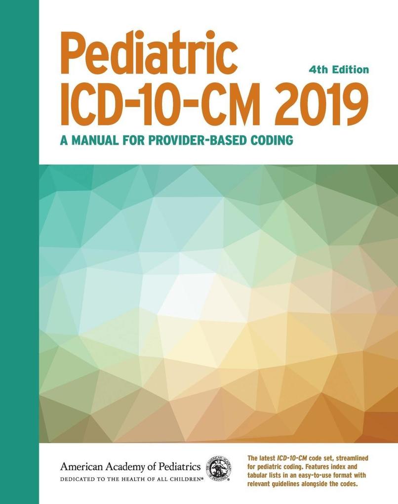 Pediatric ICD-10-CM 2019