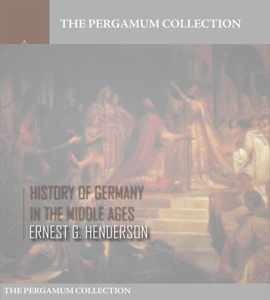 History of Germany in the Middle Ages