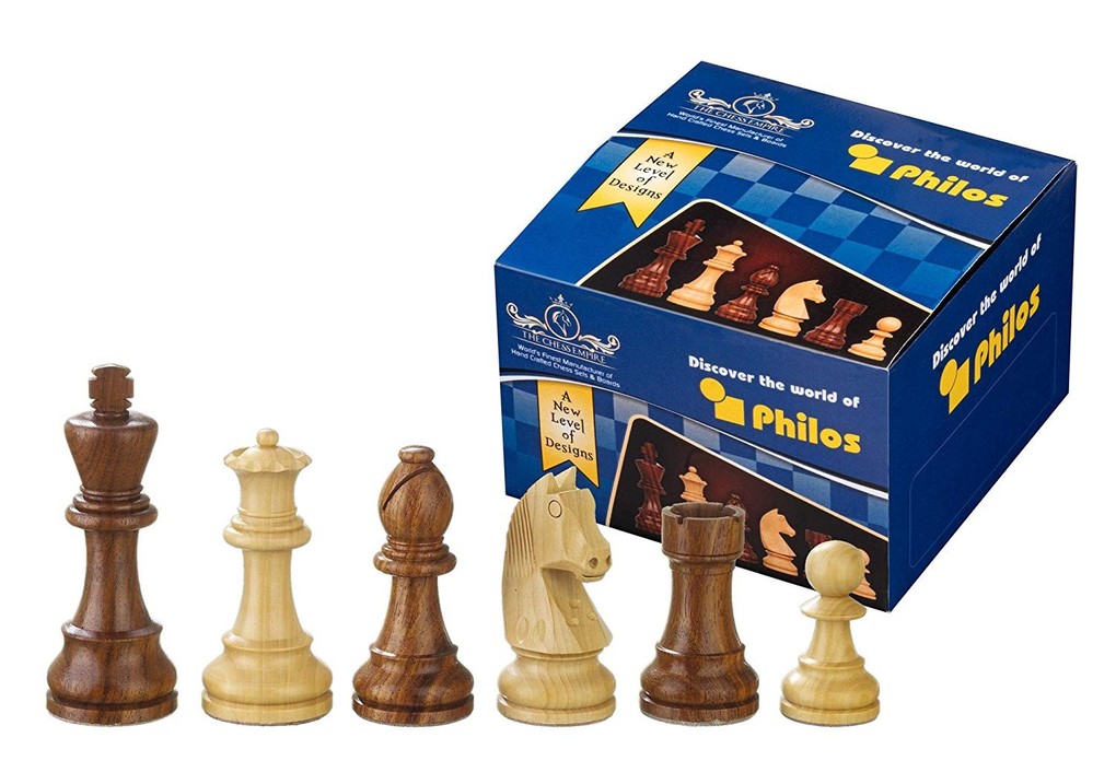 Philos 21881 - Chessmen Artus King 's Höhe Schachfiguren Artus Größe des Königs 95 mm