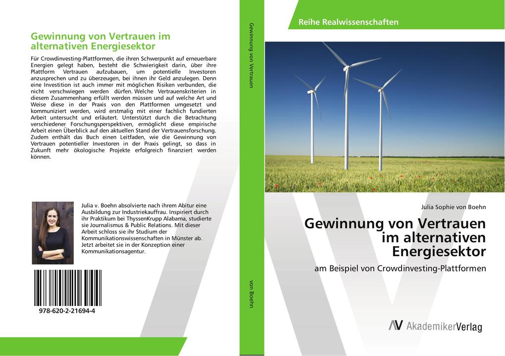 Gewinnung von Vertrauen im alternativen Energiesektor