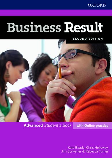 Oxford University Elt Business Result, Advanced, Student's Book With Online Practice