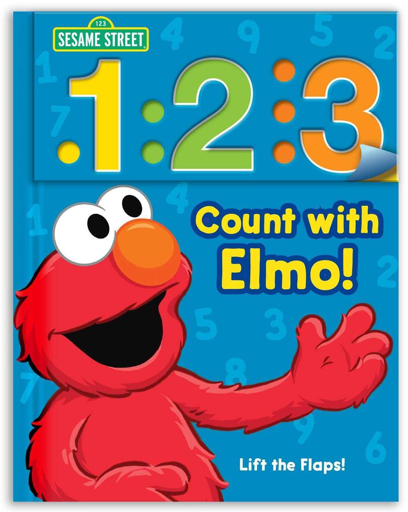 Sesame Street: 1 2 3 Count with Elmo!: A Look Lift & Learn Book