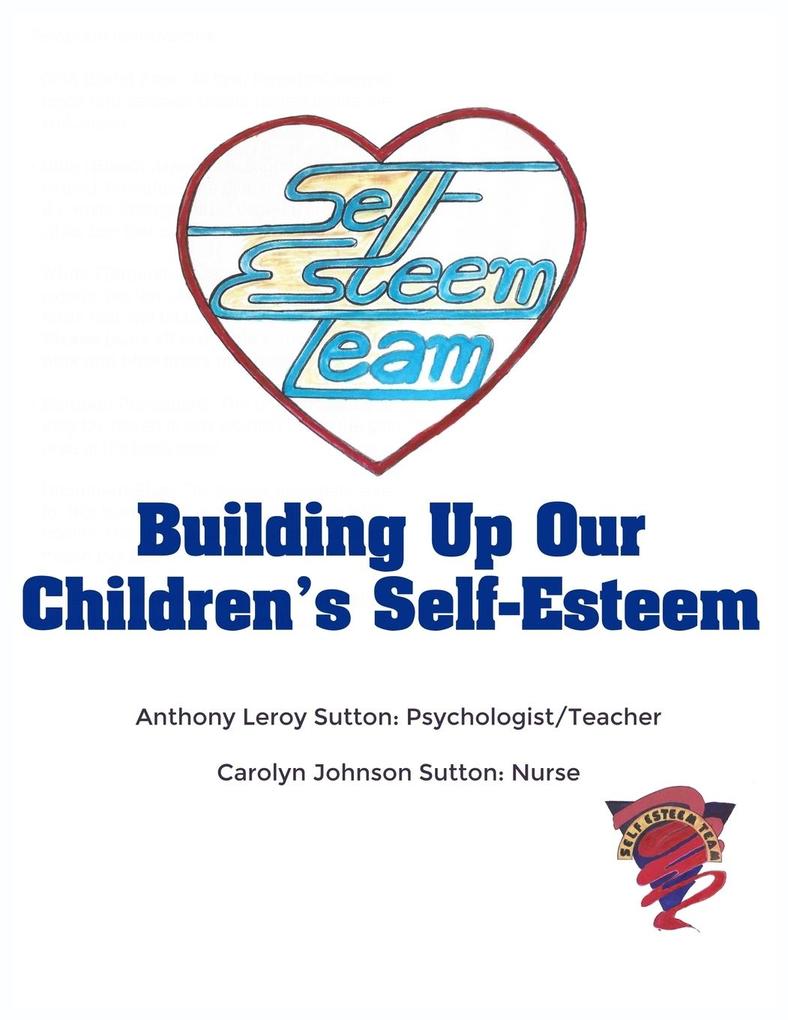 Building Up Our Children‘s Self-Esteem