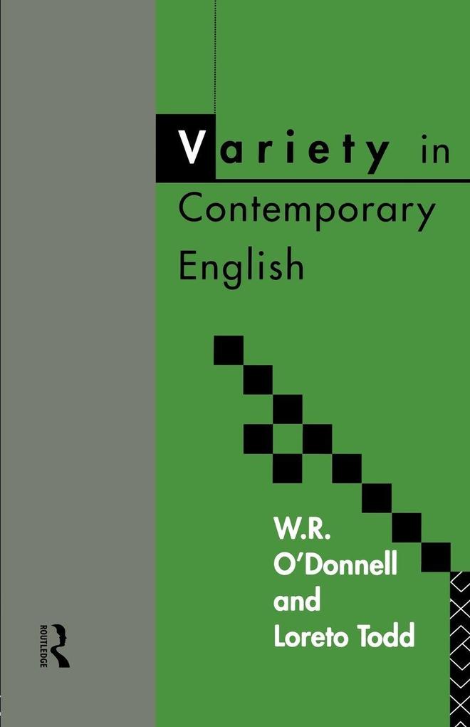 Variety in Contemporary English