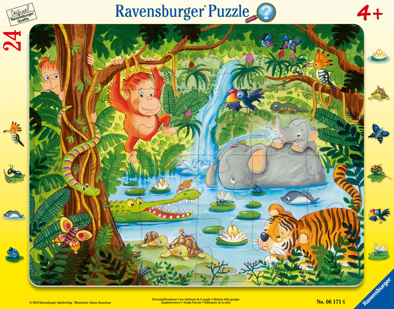 Image of Dschungelbewohner - Puzzle mit 24 Teilen