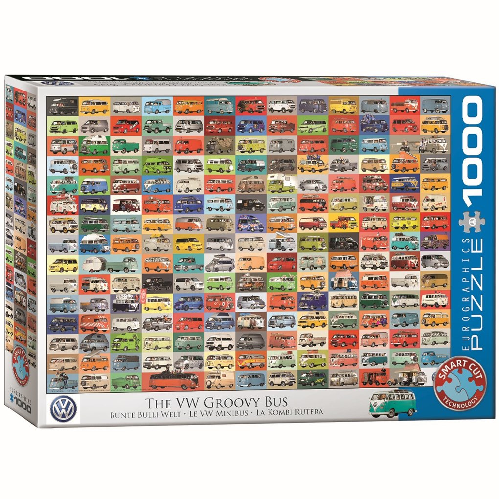 Volkswagen Groovy Bus (Puzzle)