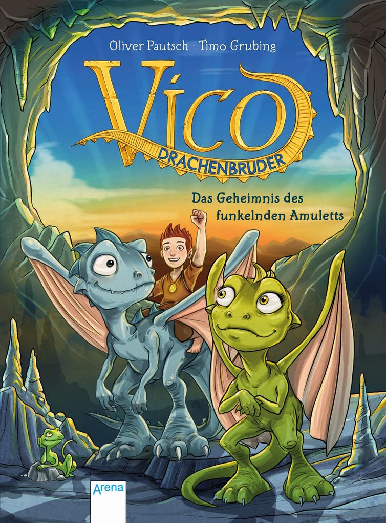 Image of Das Geheimnis des funkelnden Amuletts / Vico Drachenbruder Bd.1