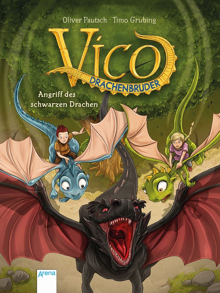 Image of Angriff des schwarzen Drachen / Vico Drachenbruder Bd.2