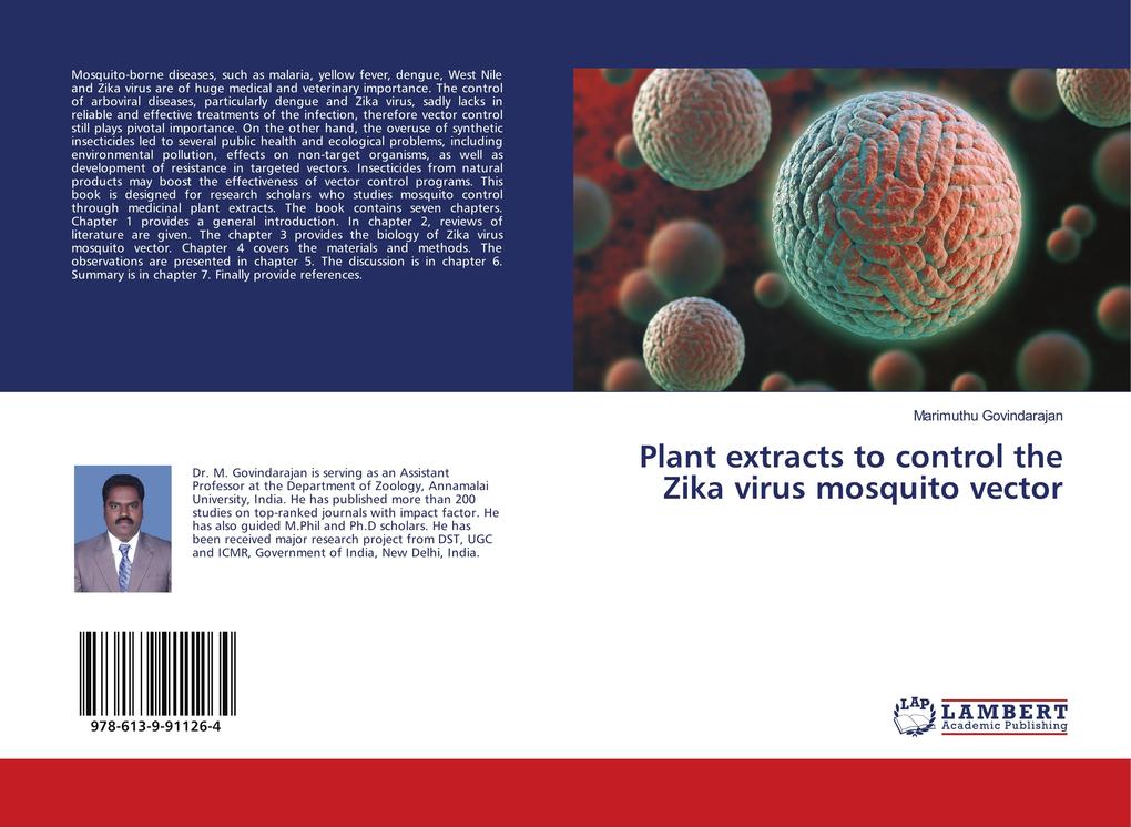 Plant extracts to control the Zika virus mosquito vector