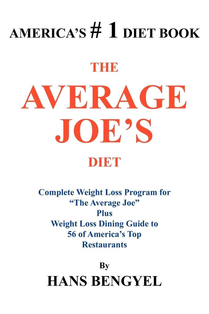 THE AVERAGE JOE'S DIET