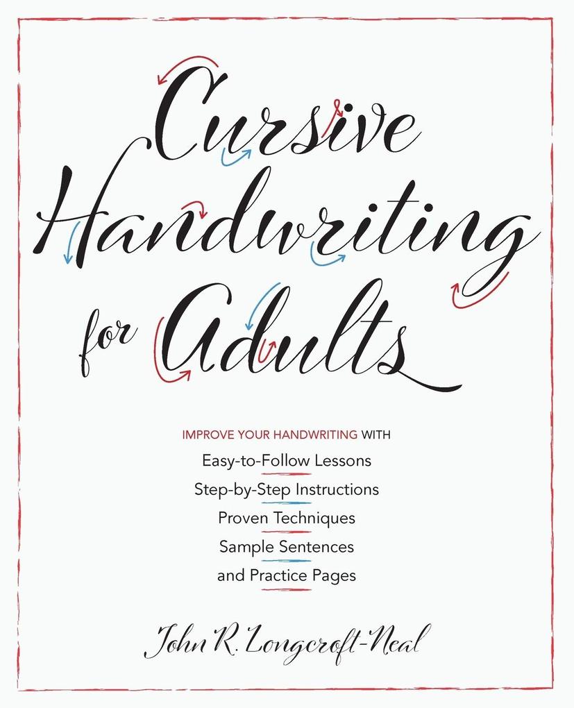 Cursive Handwriting for Adults
