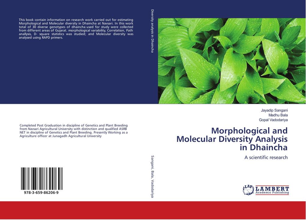 Morphological and Molecular Diversity Analysis in Dhaincha