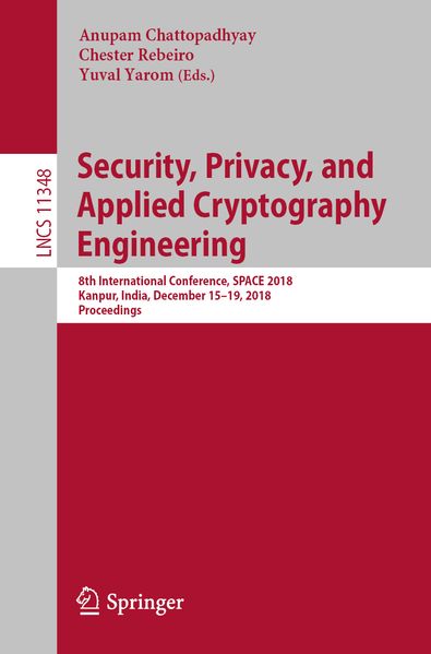 Security Privacy and Applied Cryptography Engineering