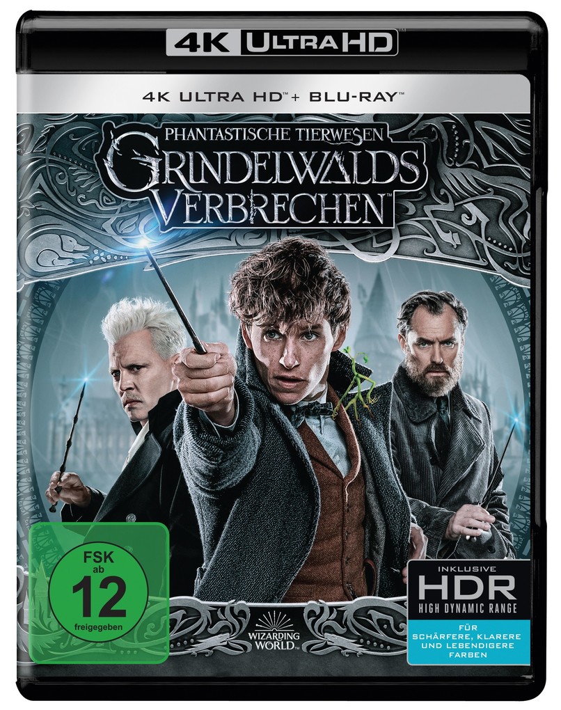 Phantastische Tierwesen: Grindelwalds Verbrechen 4K 1 UHD-Blu-ray + 1 Blu-ray