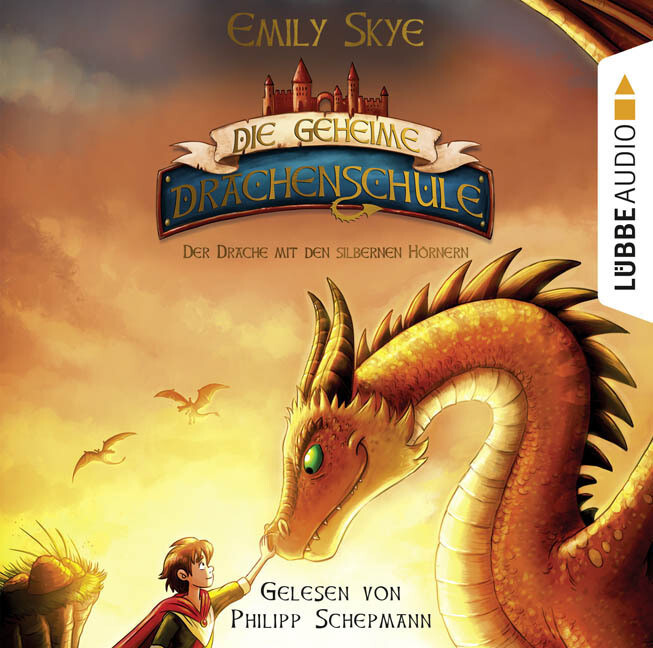 Image of Der Drache mit den silbernen Hörnern / Die geheime Drachenschule Bd.2 (2 Audio-CDs)