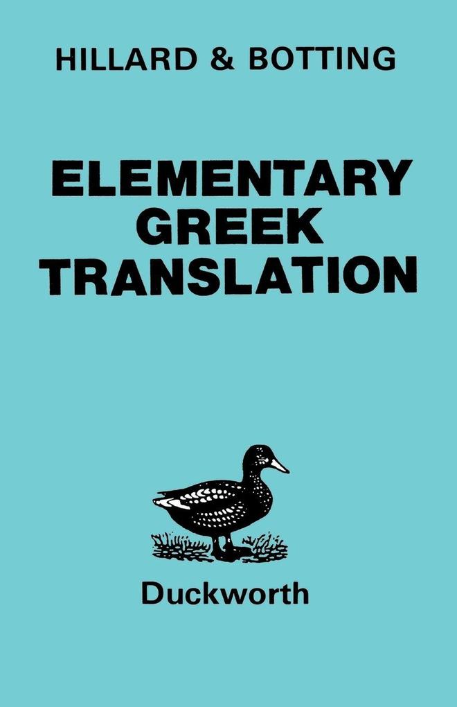 Elementary Greek Translation