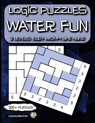 Logic Puzzles Water Fun: 3 Levels: Easy Medium and Hard.