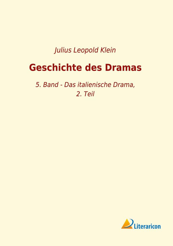 Geschichte des Dramas