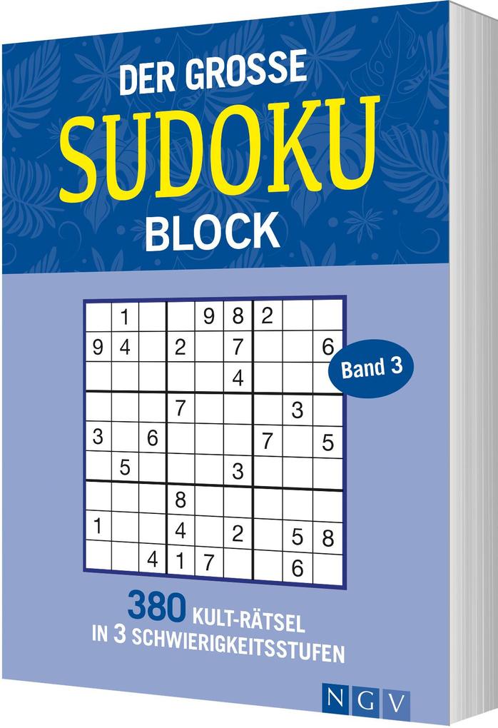 Der große Sudoku Block Band 3