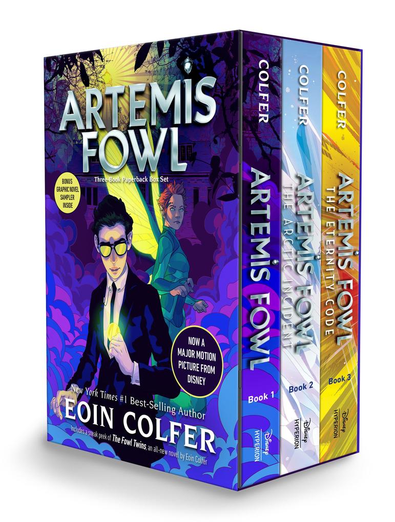 Artemis Fowl 3-Book Paperback Boxed Set-Artemis Fowl Books 1-3