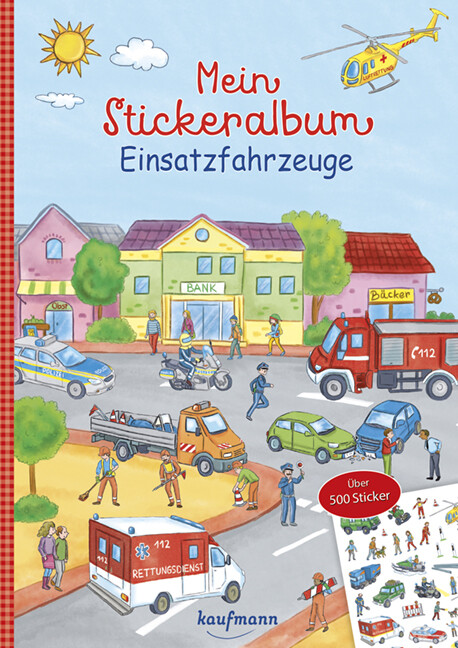 Image of Mein Stickeralbum Einsatzfahrzeuge