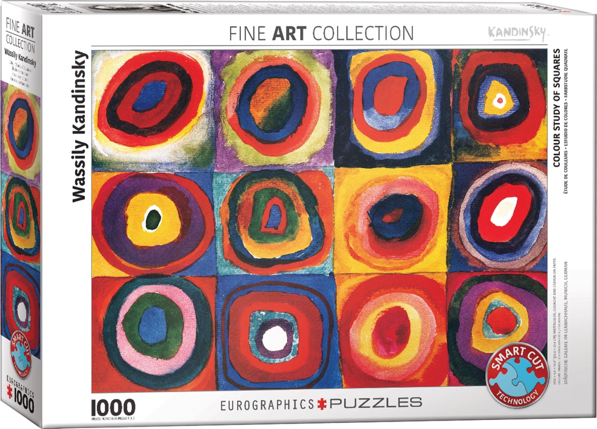 Kandinsky - Study Squares (Puzzle)