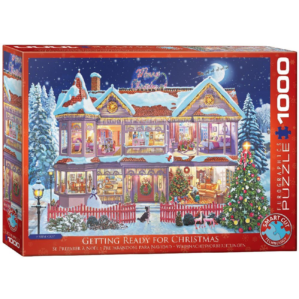 Eurographics 6000-0973 - Weihnachtsvorbereitungen Puzzle 1.000 Teile