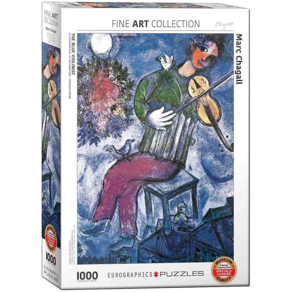 Eurographics 6000-0852 - Der blaue Geiger von Marc Chagall  Puzzle 1.000 Teile