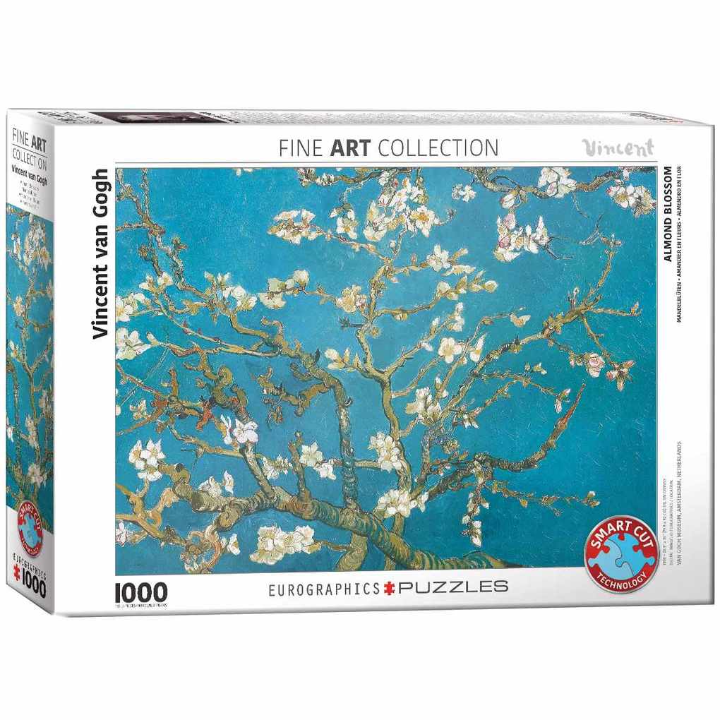 Eurographics 6000-0153 - Blühende Mandelbaumzweige von Vincent van Gogh  Puzzle 1.000 Teile