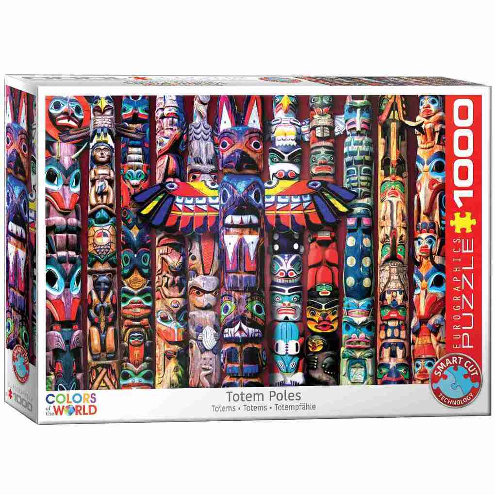 Eurographics 6000-5349 - Kanadische Totempfähle Puzzle 1.000 Teile