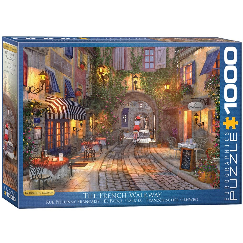 Französicher Gehweg von Dominic Davision 1000 Teile