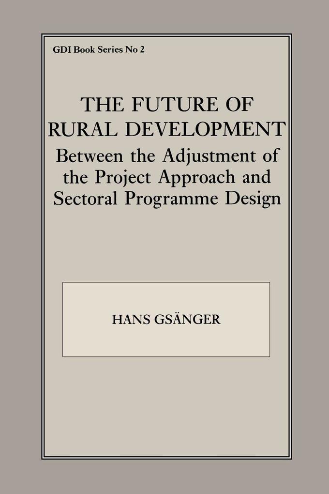 The Future of Rural Development